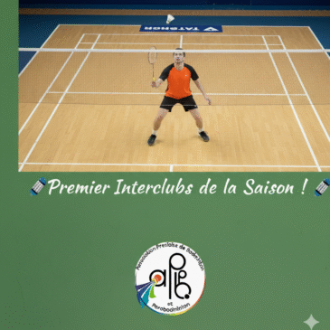 🏸 Premier interclubs de la saison ! 🏸