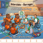 📰 Interclubs – Barrages<br>🐗 APBP Presles vs Cergy